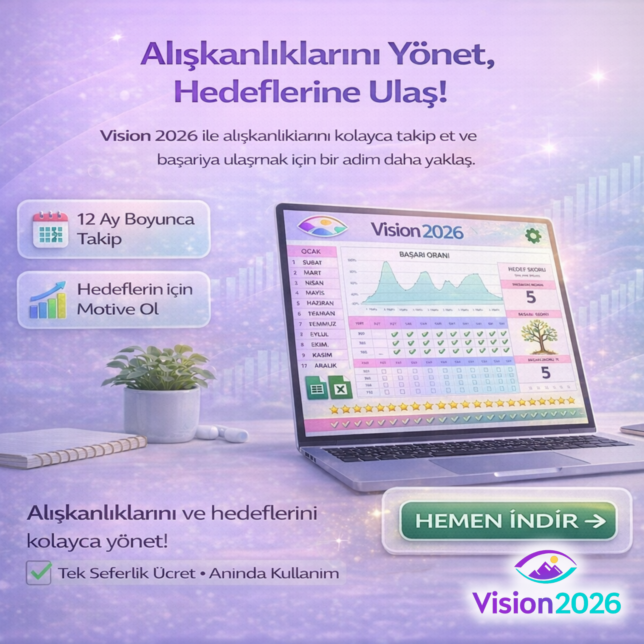 VISION 2026  Hayat & Alışkanlık Yönetim Sistemi